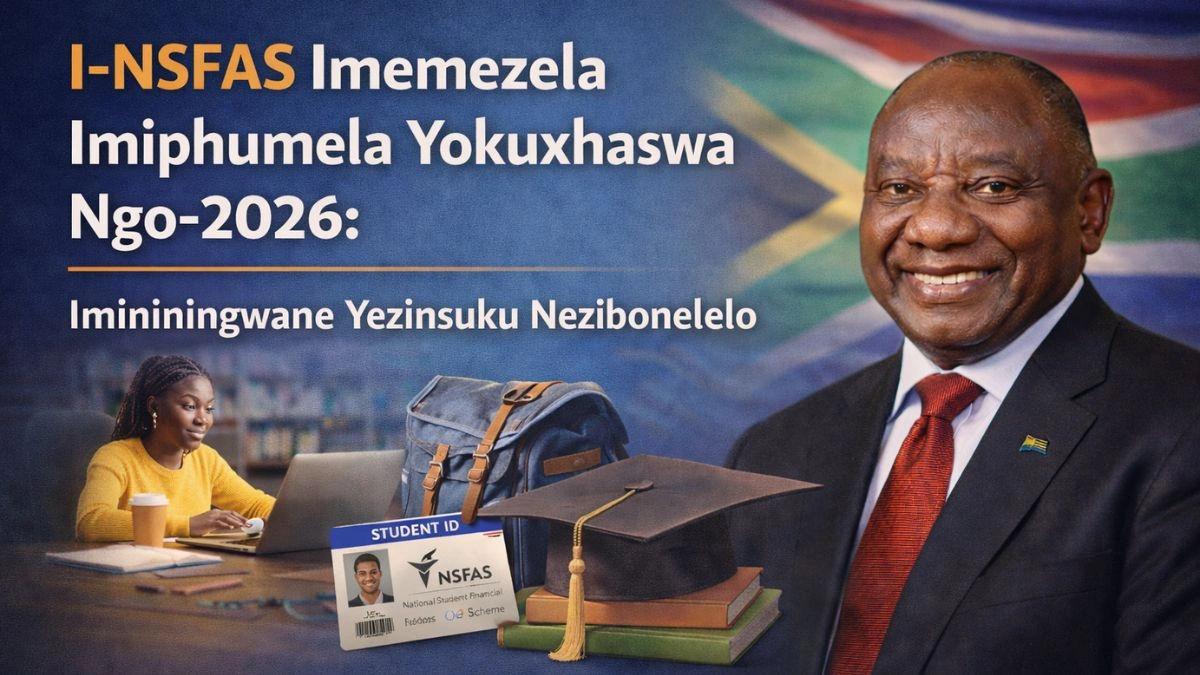 I-NSFAS Imemezela Imiphumela Yokuxhaswa Ngo-2026—Imininingwane Yezinsuku Nezibonelelo
