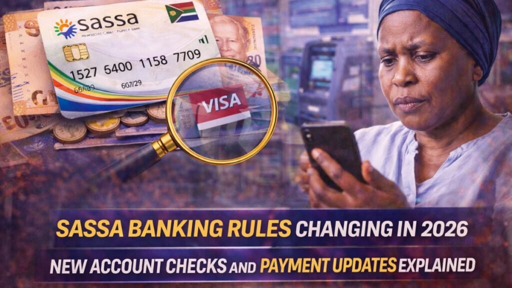SASSA Banking Rules Changing in 2026 - New Account Checks and Payment Updates Explained