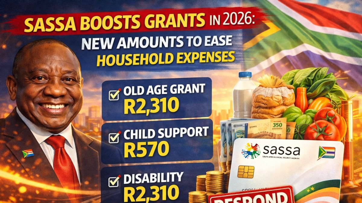 SASSA Boosts Grants in 2026 - New Amounts to Ease Household Expenses